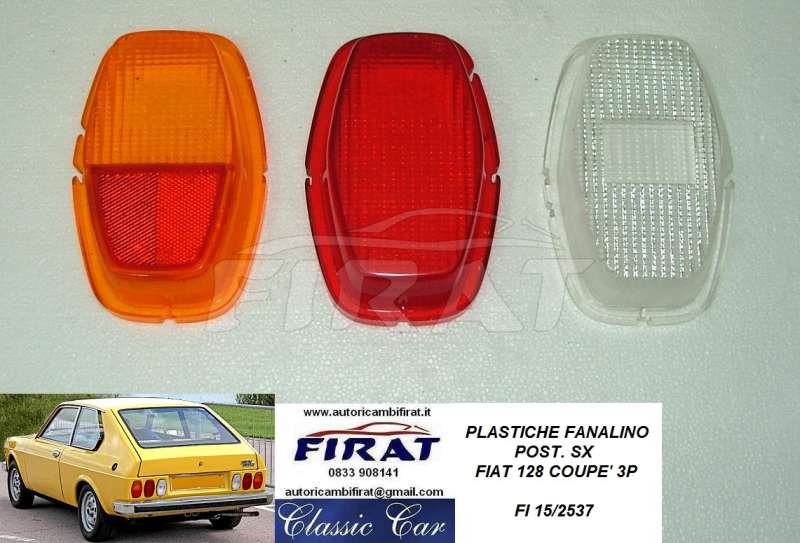 PLASTICA FANALINO FIAT 128 COUPE' 3P POST. SX